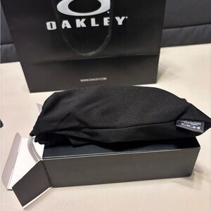 Oakley Matte Black Sunglasses.